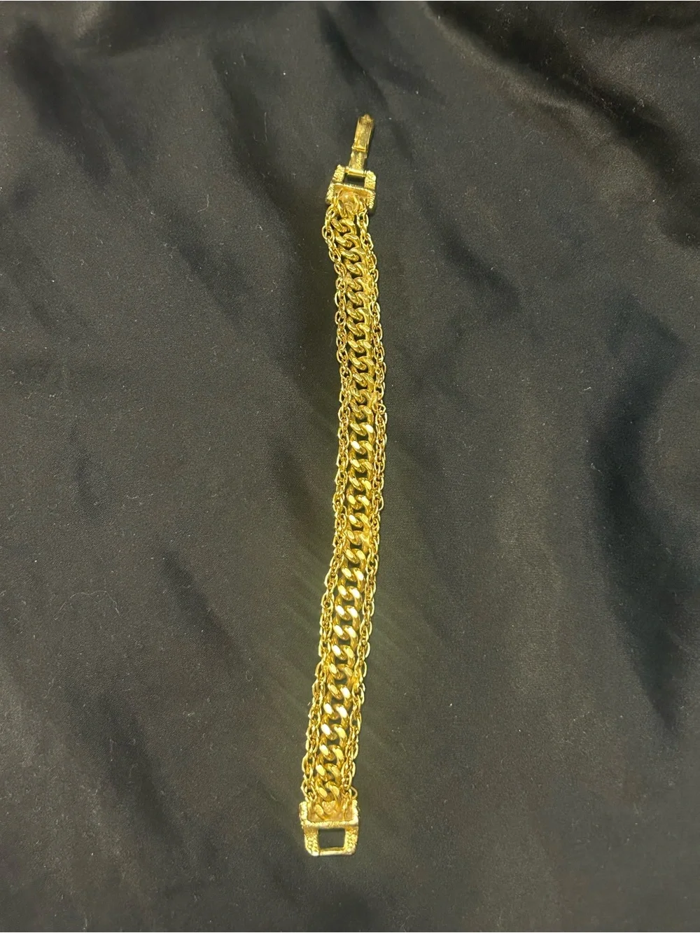 Goldette vintage 90s style Multi-Chain Bracelet - Women's Fashion Accessory